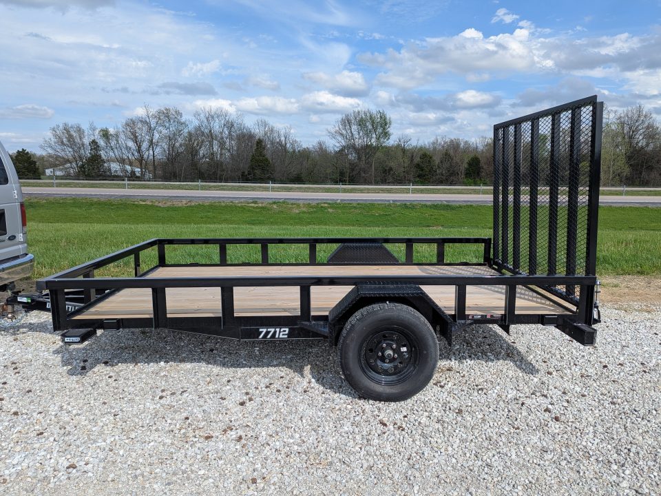 New 2026 Doolittle Trailers 77x12 Utility Trailer