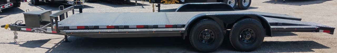 New 2026 Road Boss 102x20 Split Dove Steel Floor Car Hauler Car / Racing Trailer