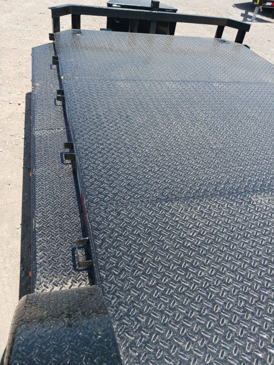 New 2026 Road Boss 102x20 Split Dove Steel Floor Car Hauler Car / Racing Trailer