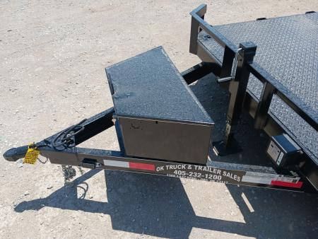 New 2026 Road Boss 102x20 Split Dove Steel Floor Car Hauler Car / Racing Trailer