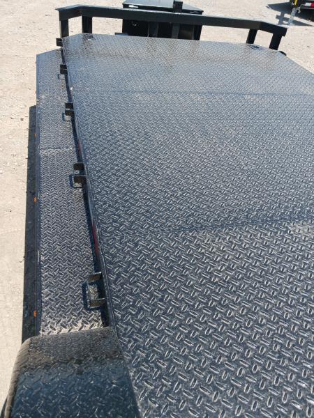 New 2026 Road Boss 102x20 Split Dove Steel Floor Car Hauler Car / Racing Trailer