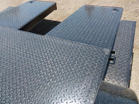 New 2026 Road Boss 102x20 Split Dove Steel Floor Car Hauler Car / Racing Trailer