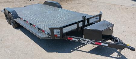New 2026 Road Boss 102x20 Split Dove Steel Floor Car Hauler Car / Racing Trailer