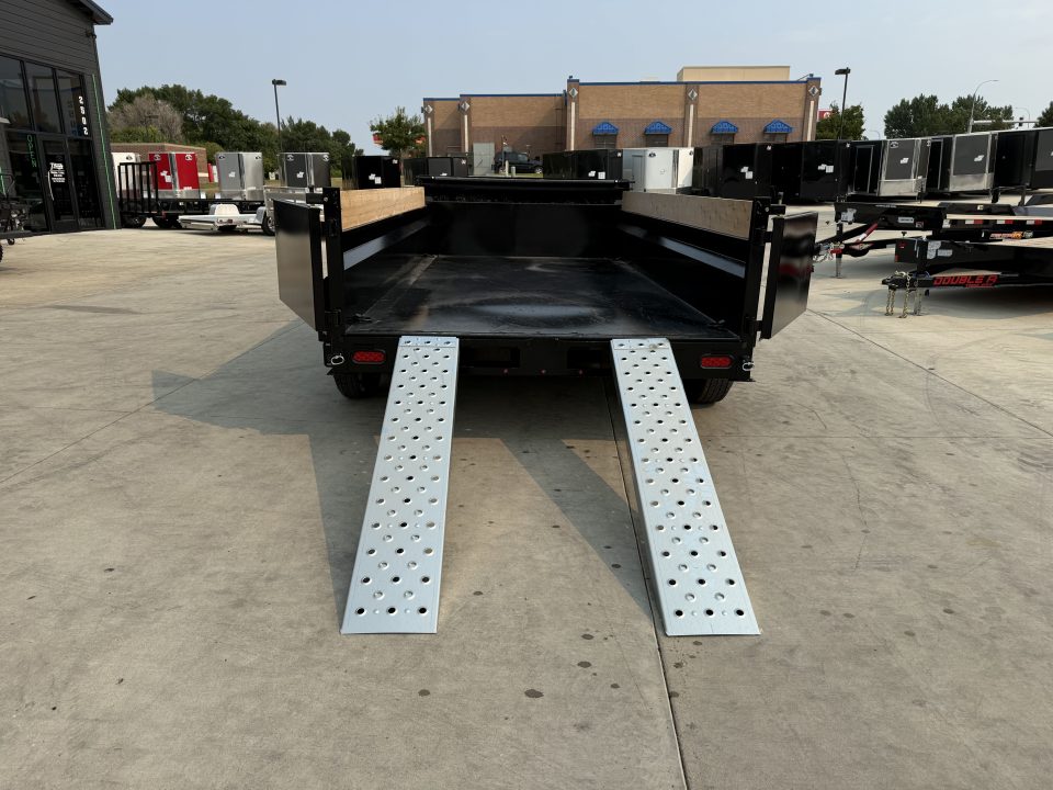 New HUGE DISCOUNT NEW 2027 Southland 14ft Low Profile Dump Trailer 2-7000 lb axles =14K with Ramps