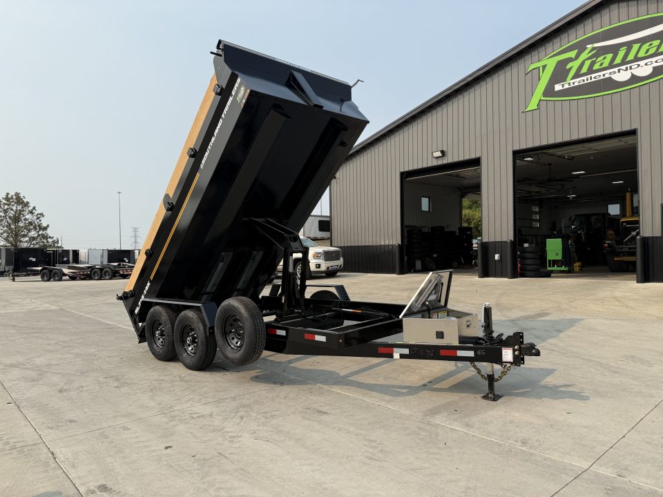 New HUGE DISCOUNT NEW 2027 Southland 14ft Low Profile Dump Trailer 2-7000 lb axles =14K with Ramps