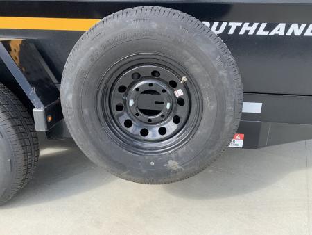 New HUGE DISCOUNT NEW 2026 Southland 14ft Low Profile Dump Trailer 2-7000 lb axles =14K with Ramps