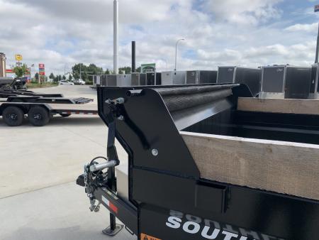 New HUGE DISCOUNT NEW 2026 Southland 14ft Low Profile Dump Trailer 2-7000 lb axles =14K with Ramps