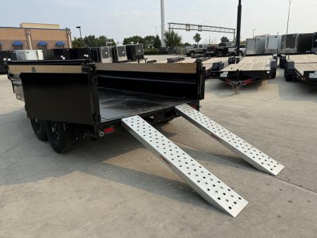 New HUGE DISCOUNT NEW 2027 Southland 14ft Low Profile Dump Trailer 2-7000 lb axles =14K with Ramps
