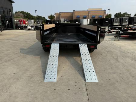 New HUGE DISCOUNT NEW 2027 Southland 14ft Low Profile Dump Trailer 2-7000 lb axles =14K with Ramps
