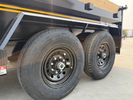 New HUGE DISCOUNT NEW 2027 Southland 14ft Low Profile Dump Trailer 2-7000 lb axles =14K with Ramps