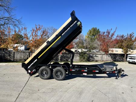 New HUGE DISCOUNT NEW 2026 Southland 14ft Low Profile Dump Trailer 2-7000 lb axles =14K with Ramps