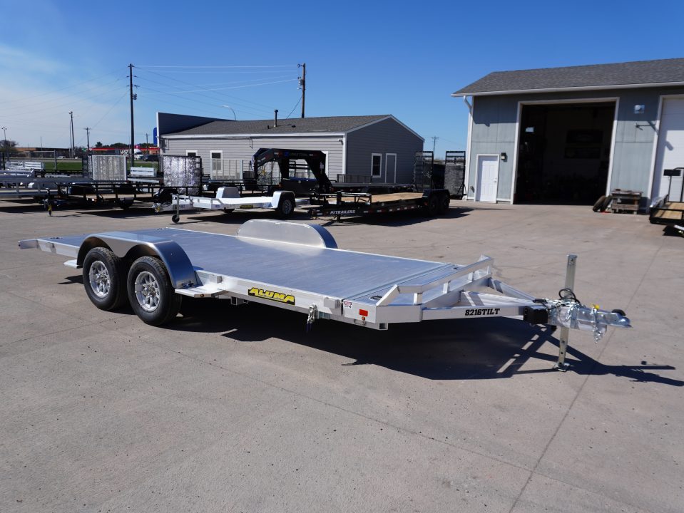 New 2027 Aluma 82"x16ft Tilt Trailer