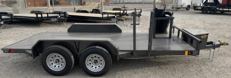 New 2026 East Texas Trailers 77"x14 Tandem Axle Welding Trailer