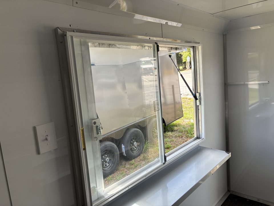 Used 2025 All World Trailers 2025 All World Trailers LLC 7 x 12 Blue Food Truck