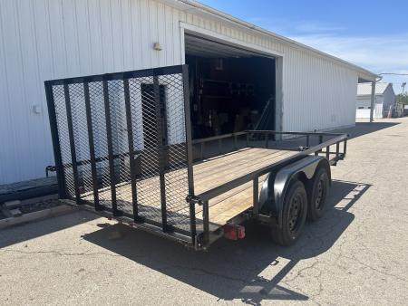 Used 2025 Carry-On 6 x 14 Ft Utility Trailer Brakes Both Axles