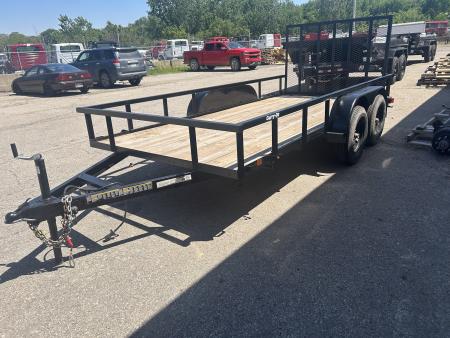 Used 2025 Carry-On 6 x 14 Ft Utility Trailer Brakes Both Axles
