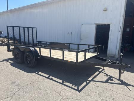 Used 2025 Carry-On 6 x 14 Ft Utility Trailer Brakes Both Axles