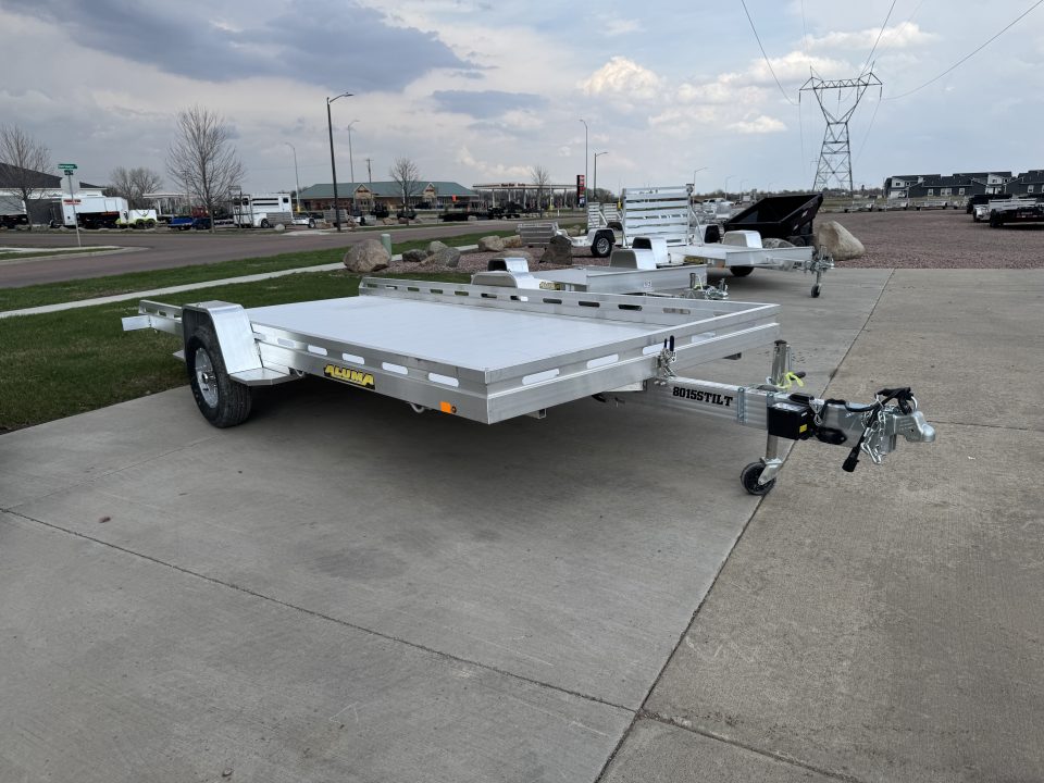 New 2027 Aluma 8015 Tilt Tilt Trailer