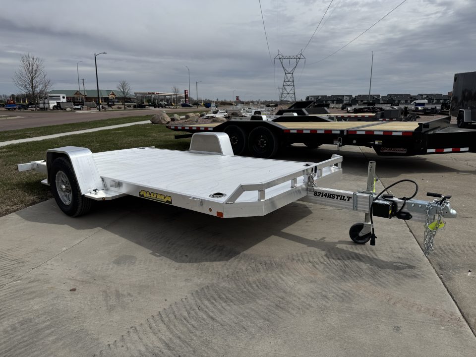 New 2027 Aluma 8214HS Tilt Tilt Trailer