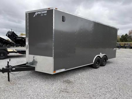 New 2026 Homesteader Trailers 8.5x20 TA  CAR HAULER 10K (SPOILER) Car / Racing Trailer