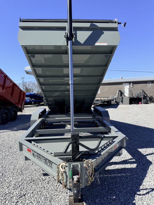 New 2026 Southern Utility 7X16 2FT WALL TELESCOPIC DUMP 14K GVWR Dump Trailer