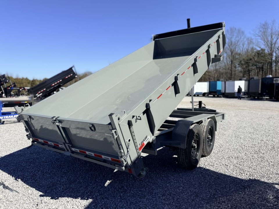New 2026 Southern Utility 7X16 2FT WALL TELESCOPIC DUMP 14K GVWR Dump Trailer