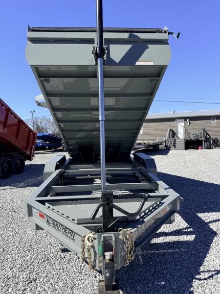 New 2026 Southern Utility 7X16 2FT WALL TELESCOPIC DUMP 14K GVWR Dump Trailer