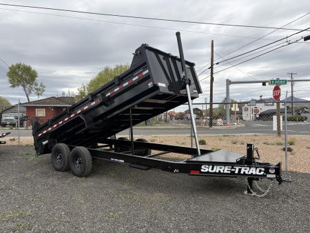 New 7X16 TA 15.4K Sure-Trac Telescopic Dump