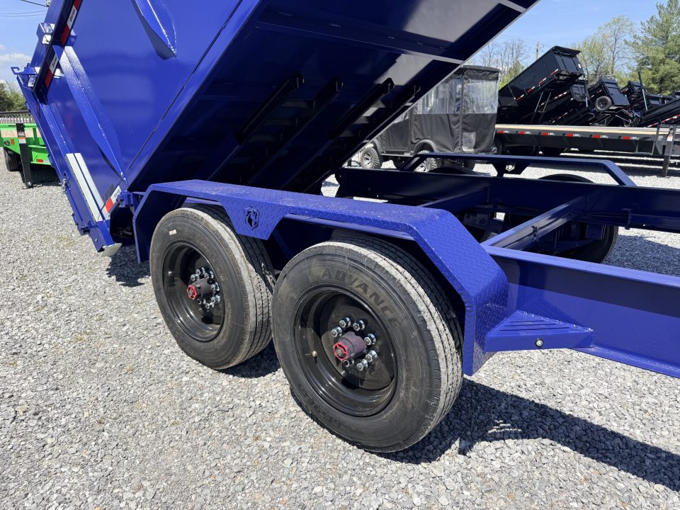 New 2026 Southern Utility 7X16 GOOSENECK (4FT WALL) DUMP TRAILER 16K GVWR Dump Trailer