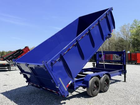 New 2026 Southern Utility 7X16 GOOSENECK (4FT WALL) DUMP TRAILER 16K GVWR Dump Trailer