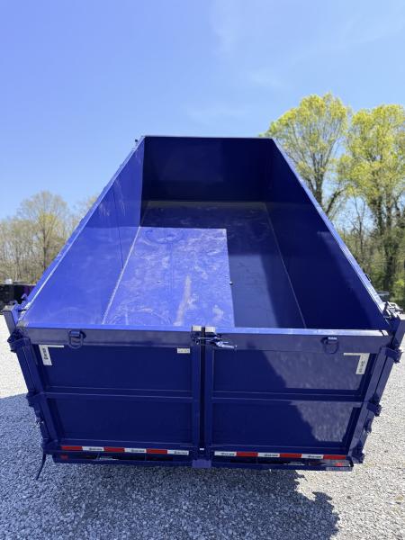 New 2026 Southern Utility 7X16 GOOSENECK (4FT WALL) DUMP TRAILER 16K GVWR Dump Trailer