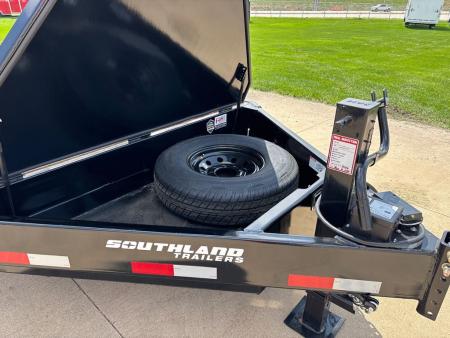 New 2026 SOUTHLAND TRAILER CORP. LBAT8-416BLKTLT Utility Trailer