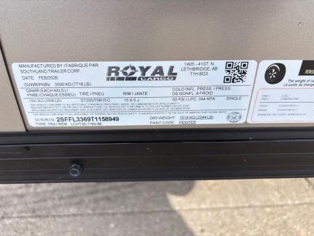 New 2026 SOUTHLAND TRAILER CORP. LCHT35-716V-86R Cargo / Enclosed Trailer
