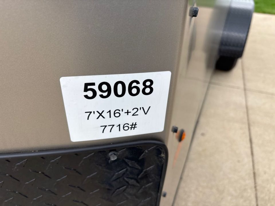 New 2026 SOUTHLAND TRAILER CORP. LCHT35-718V-86R Cargo / Enclosed Trailer