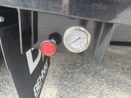 New 2026 Behnke 102"x31' 20 TON Pintle Hitch Tag Trailer *AIR RAMPS*