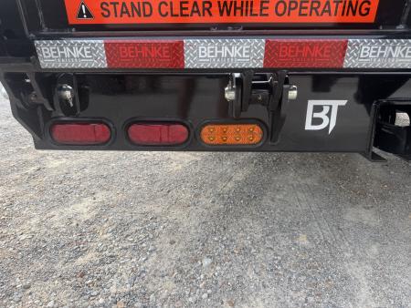 New 2026 Behnke 102"x31' 20 TON Pintle Hitch Tag Trailer *AIR RAMPS*