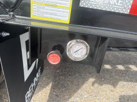 New 2026 Behnke 102"x33' 25 TON Pintle Hitch Trailer *AIR RAMPS*