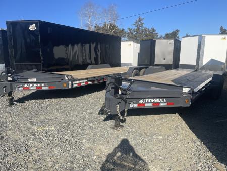 New 2026 Iron Bull 14k Equipment Trailer 7x20' EWB