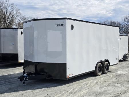 New 2026 Cargo Express 8.5x18 7K- Ramp door- 7' Interior Height- Blackout Trim- Rear Wing with Loading Lights