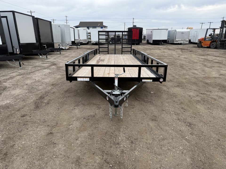New 2026 Sure-Trac 7X20 10K Tube Top Utility Trailer