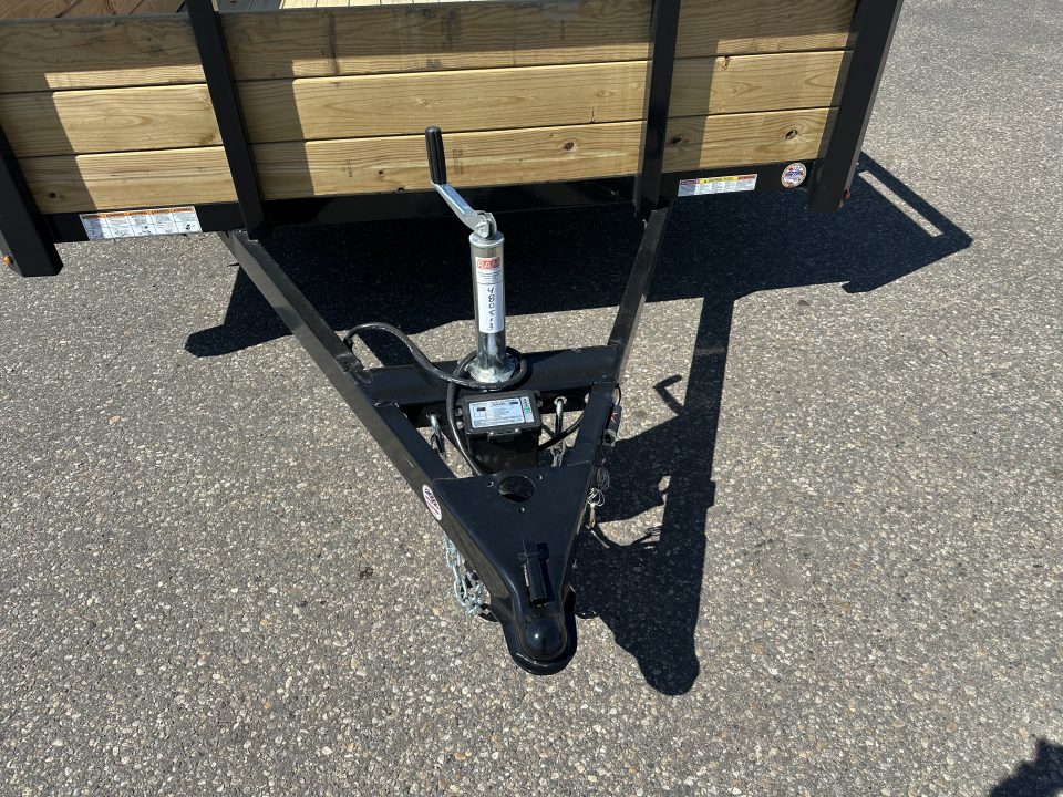 New 2026 Sure-Trac 7x14 7K Tube Top Three Board Utility Trailer