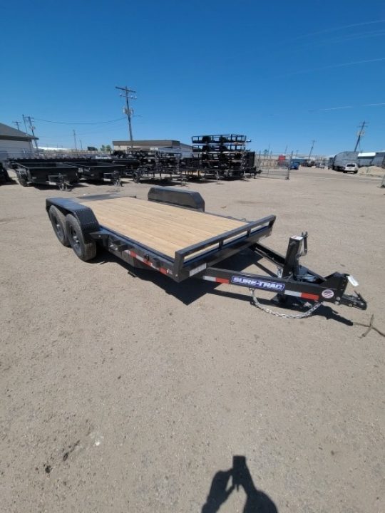 New 2026 Sure-Trac 7x16 14K Tilt Bed Equipment Trailer