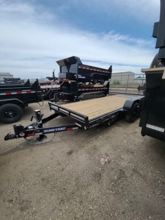 New 2026 Sure-Trac 7x16 14K Tilt Bed Equipment Trailer