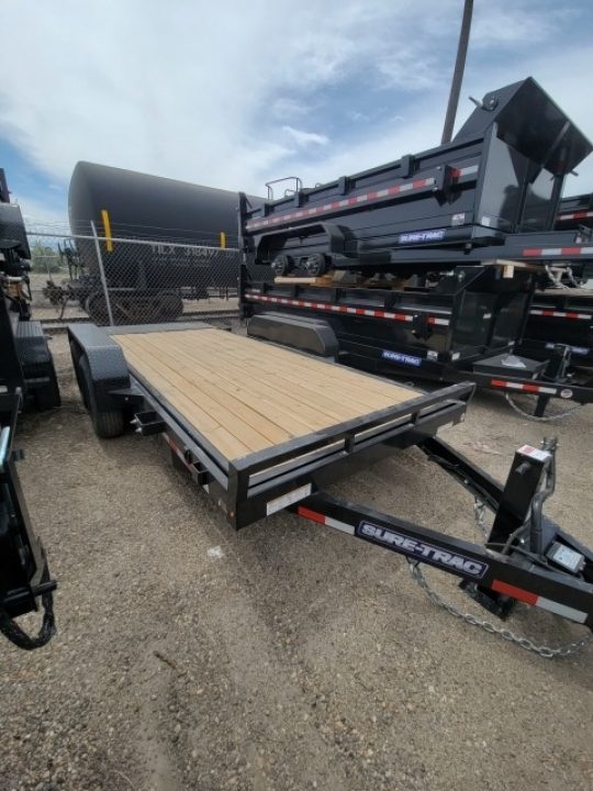 New 2026 Sure-Trac 7x16 14K Tilt Bed Equipment Trailer