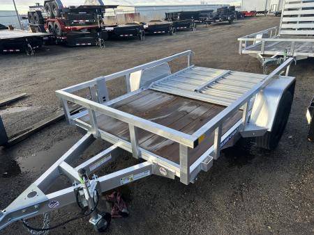 New 2026 Sure-Trac 6X10 3K ALUM TUBE TOP Utility Trailer