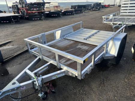New 2026 Sure-Trac 6X10 3K ALUM TUBE TOP Utility Trailer