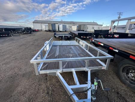 New 2025 Sure-Trac 6x12 3K Alu Tube/Top Utility Trailer
