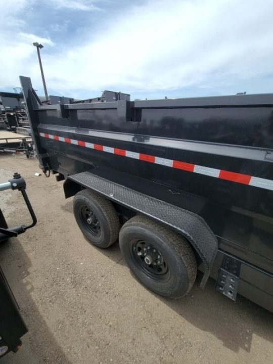 New 2026 Sure-Trac 7x16 14K Tele Dump 3' sides Dump Trailer
