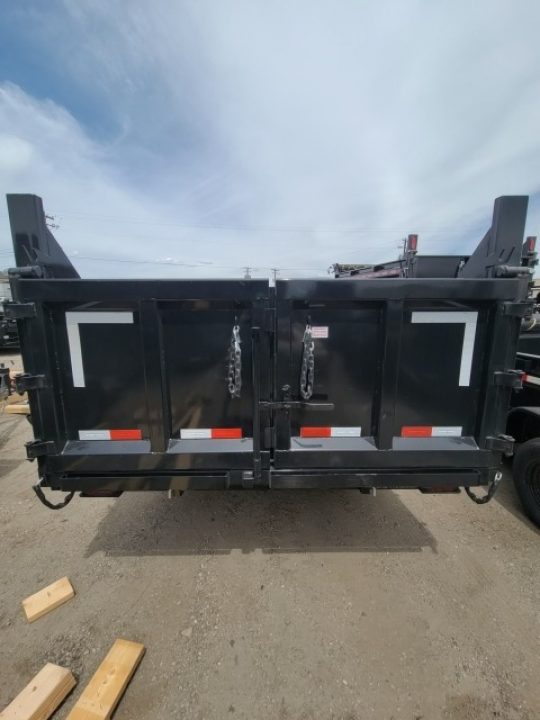 New 2026 Sure-Trac 7x16 14K Tele Dump 3' sides Dump Trailer