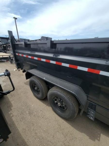 New 2026 Sure-Trac 7x16 14K Tele Dump 3' sides Dump Trailer